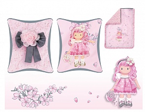 Одеяло для куклы серии Мария, 45 х 65 см (Munecas Antonio, 53711)